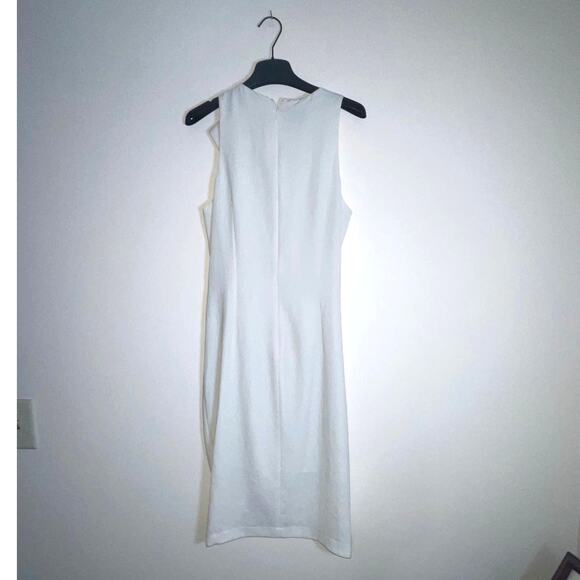 Pinko Bebyblade Ivory Crepe Dress size 42 / US 6 NWT - Picture 5 of 9
